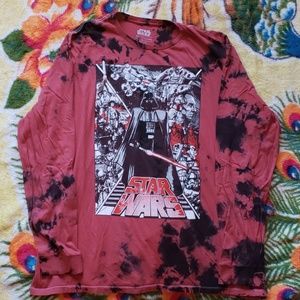 Fifth Sun Tue Dye Star Wars Long Sleeve Size XL